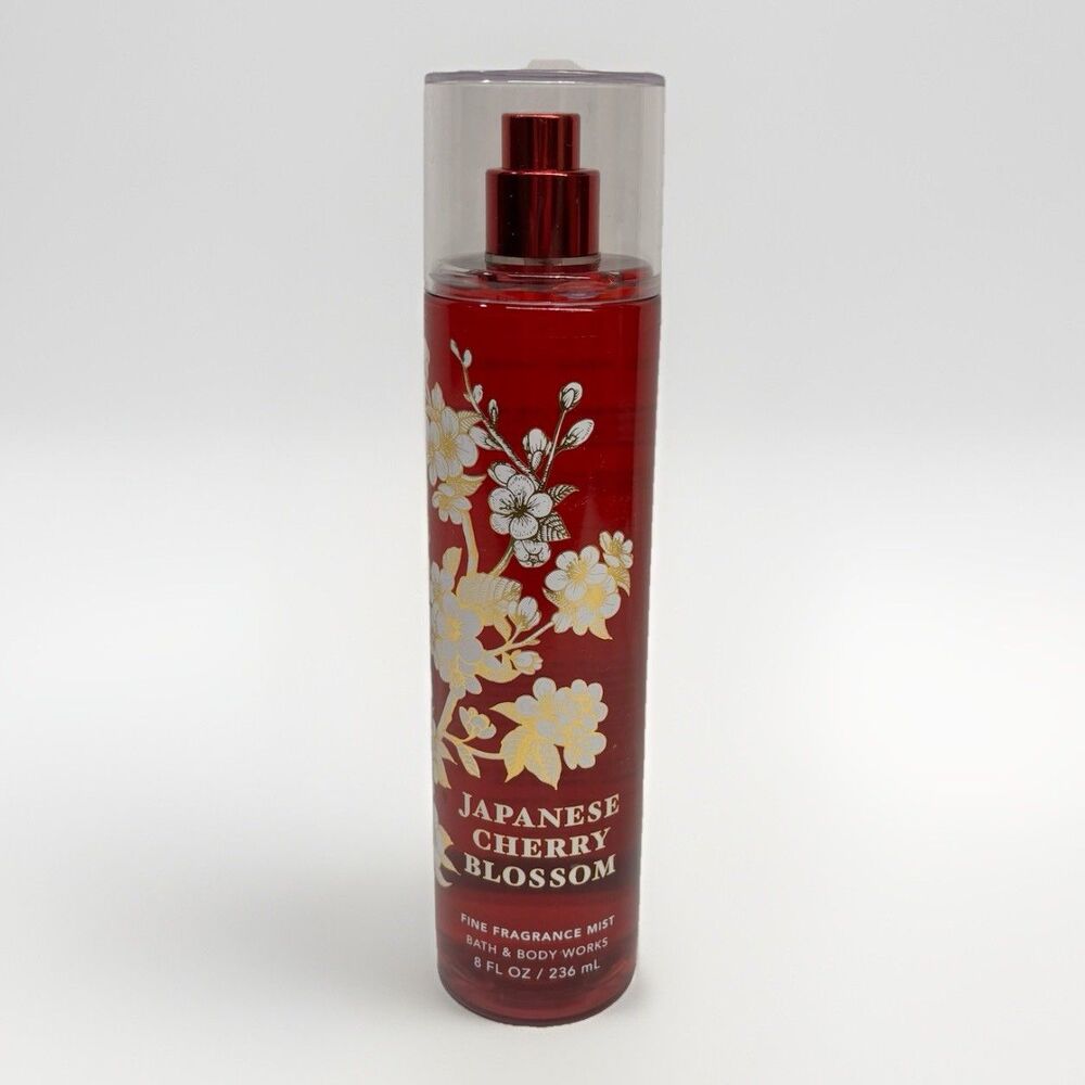 Bath & Body Works Japanese Cherry Blossom Fragrance Mist SPRAY 8 oz  New